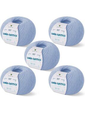 Soft Merino Baby Yarn for Knitting & Crochet, Aloe Vera Infused, Machine